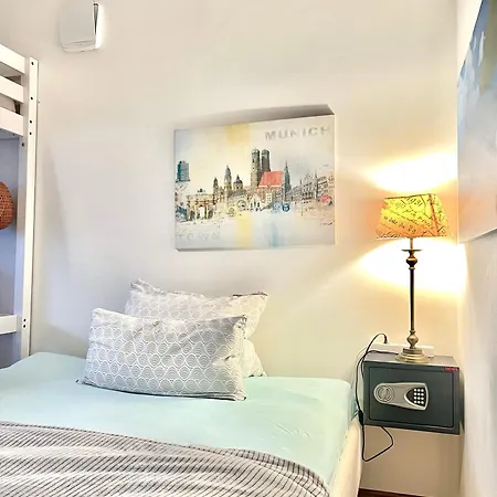 Apartmán Make Kellermann Barrierefreie Garten Kamin 30 Min Muenchen